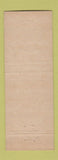 Matchbook Cover - Pace's Hair Salon Baton Rouge LA girlie