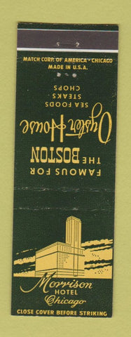 Matchbook Cover - Morrison Hotel Chicago IL