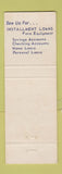 Matchbook Cover - State Bank Cordele GA