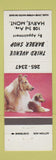 Matchbook Cover - 3rd Avenue Barber Shop Havre MT