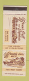 Matchbook Cover - Brown's Grill West