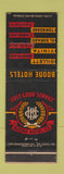 Matchbook Cover - Boone Hotels Manhattan El Dorado KS Vinita OK WEAR