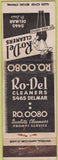 Matchbook Cover - Ro Del Cleaners ST Louis MO