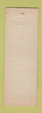 Matchbook Cover - Benson Hotels Minneapolis Chicago Indianapolis