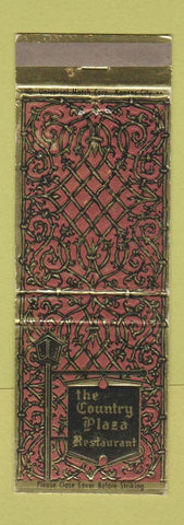 Matchbook Cover - The Country Plaza Restaurant Oklahoma City OK Route 66