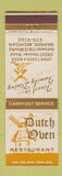 Matchbook Cover - Dutch Oven Restaurant Warren MI