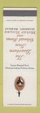 Matchbook Cover - Dearborn Inn Colonial Homes Dearborn MI