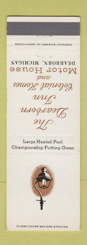 Matchbook Cover - Dearborn Inn Colonial Homes Dearborn MI