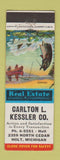 Matchbook Cover - Carlton Kessler Real Estate Holt MI