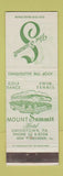 Matchbook Cover - Mount Summit Hotel Uniontown PA