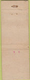 Matchbook Cover - Elmira Lodge NY Moose Club WORN