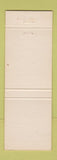 Matchbook Cover - Club Car Norwood Hingham Boston MA