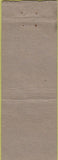 Matchbook Cover - Hotel Mayfair For Safety WORN