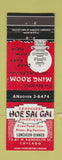 Matchbook Cover - Hoe Sai Gai Restaurant Chinese Chicago IL