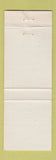 Matchbook Cover - Grange National Bank Hughesville PA PINK