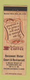 Matchbook Cover - Rosemont Motor Court Restaurant Allentown PA