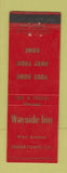 Matchbook Cover - Wayside Inn Cedartown GA WEAR