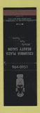 Matchbook Cover - Columbia Plaza Beauty Salon WEAR