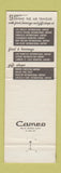 Matchbook Cover - Host Food Airlines