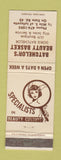 Matchbook Cover - Batchelor's Beauty Basket Lafayette IN? WEAR