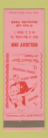 Matchbook Cover - Holiday Inn Morrisville PA