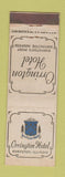 Matchbook Cover - Orrington Hotel Evanston IL