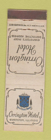 Matchbook Cover - Orrington Hotel Evanston IL