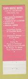Matchbook Cover - The Town House Chicago IL