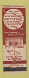 Matchbook Cover - Nixon Resetaurant Hotel Nixon Butler PA WEAR