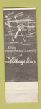 Matchbook Cover - The Village Inn Allentown PA WEAR