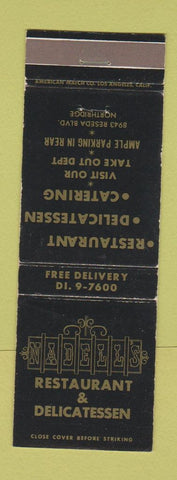 Matchbook Cover - Madell's Restaurant Deli Northridge CA WEAR
