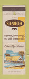 Matchbook Cover - Horne's WEAR