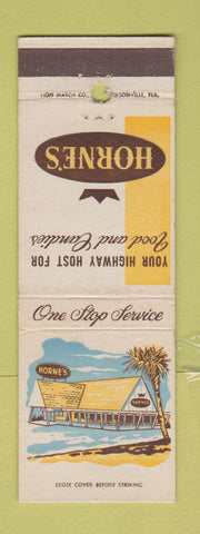 Matchbook Cover - Horne's WEAR