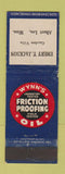 Matchbook Cover - Wynn's Oil Emery Jackson Albert Lea MN WEAR