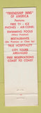 Matchbook Cover - Bird in Hand Motor Inn Restaurant Bird in Hand PA