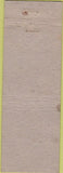 Matchbook Cover - Joseph Homann Liquor Wines NO TOWN