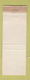 Matchbook Cover - Glass Motel Erie PA LAVENDER WEAR