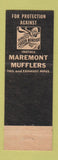 Matchbook Cover - Maremont Mufflers Accurate Clutches Lock McDonald