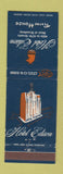 Matchbook Cover - Hotel Edison New York City Rum House