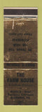 Matchbook Cover - The Farm House Gibsonia PA WEAR