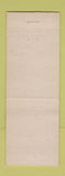Matchbook Cover - Saks Jewelry Sharon PA WEAR