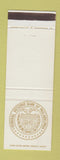 Matchbook Cover - Federal Reserve Bank of Philadelphia PA
