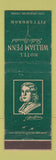Matchbook Cover - Hotel William Penn Pittsburgh PA WEAR