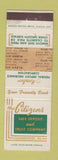 Matchbook Cover - Citizens Safe Deposit Trust Coudersport PA  WEAR