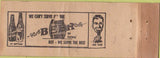 Matchbook Cover - Fuller's Restaurant New Harford NY WORN