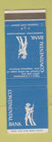 Matchbook Cover - Continental Bank Norristown PA