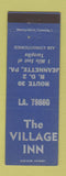Matchbook Cover - The Village Inn Jeannette PA