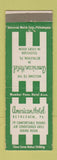 Matchbook Cover - American Hotel Bethlehem PA