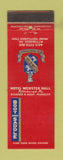 Matchbook Cover - Boot and Saddle Hotel Webster Hall Pittsburgh PA WEAR