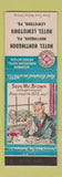 Matchbook Cover - Hotels Huntingdon Lewistown PA